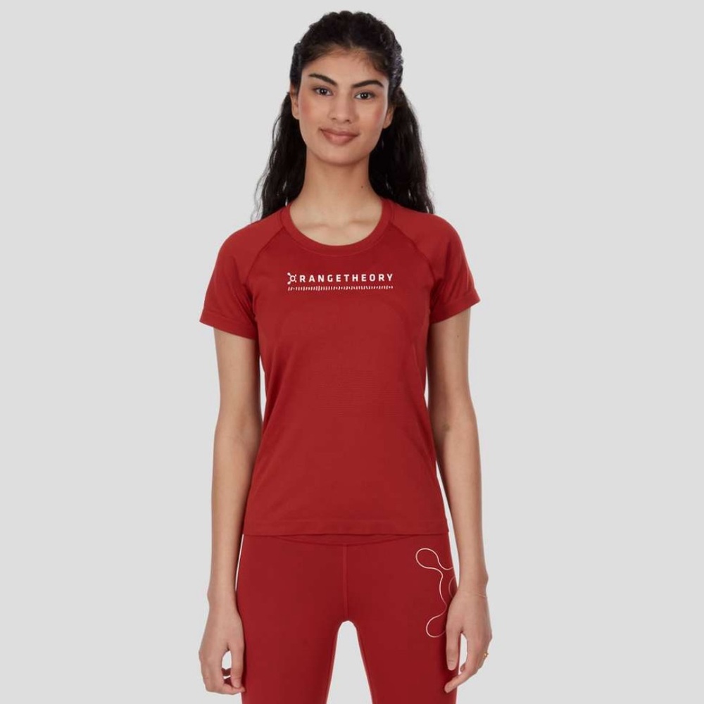 Lululemon/orange theory tee